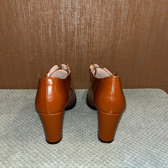 Odema Womens Oxfords Brogue Wing Tips - Picture 5 of 6